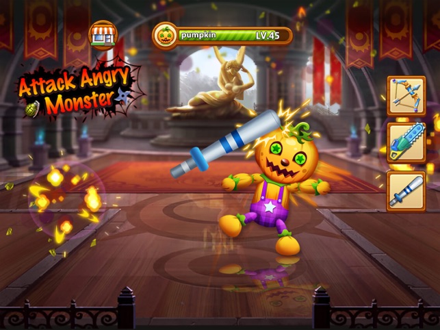 Attack Angry Monster, game for IOS