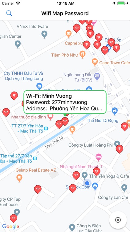 Wifi Map Password