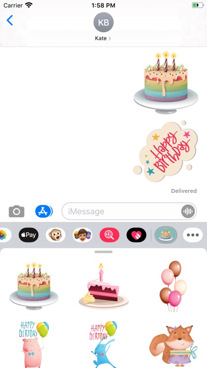 Birthday To You Stickers