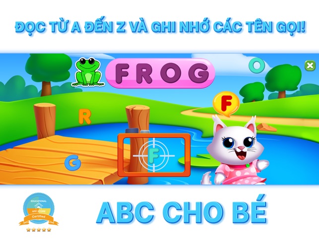 Trò chơi trẻ em: Học ABC