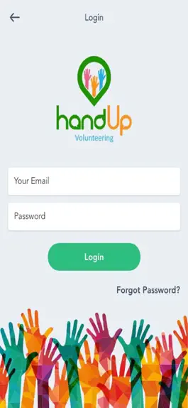 Game screenshot HandUp Volunteering apk