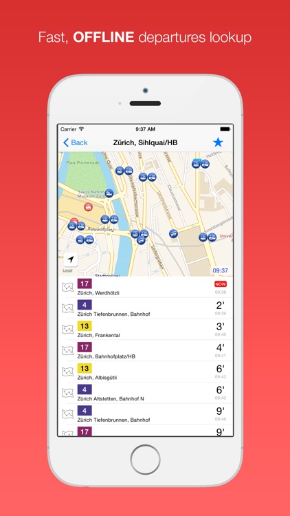 Swiss Public Transport App