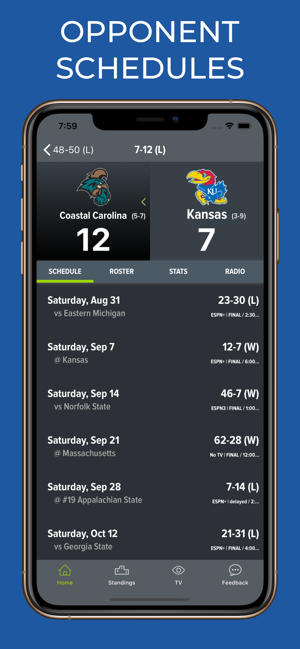 Kansas Football Schedules(圖8)-速報App