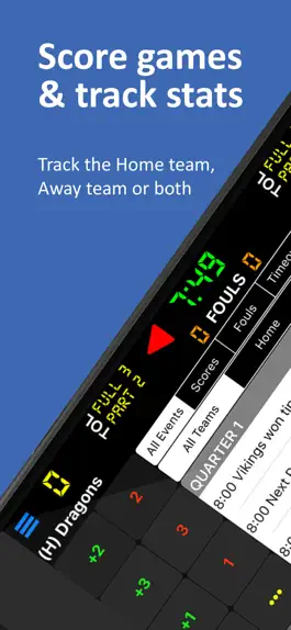 Game screenshot Basketball Scorebook + Stats mod apk