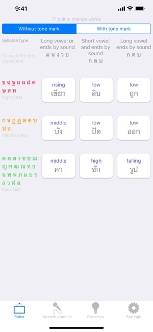 Thai language tones(圖1)-速報App