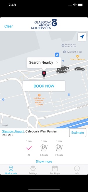 Glasgow Airport Taxis