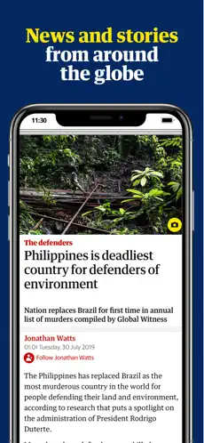 Imágen 2 The Guardian - Live World News iphone