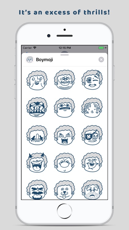 Boymoji - Cartoon Sticker Pack screenshot-4