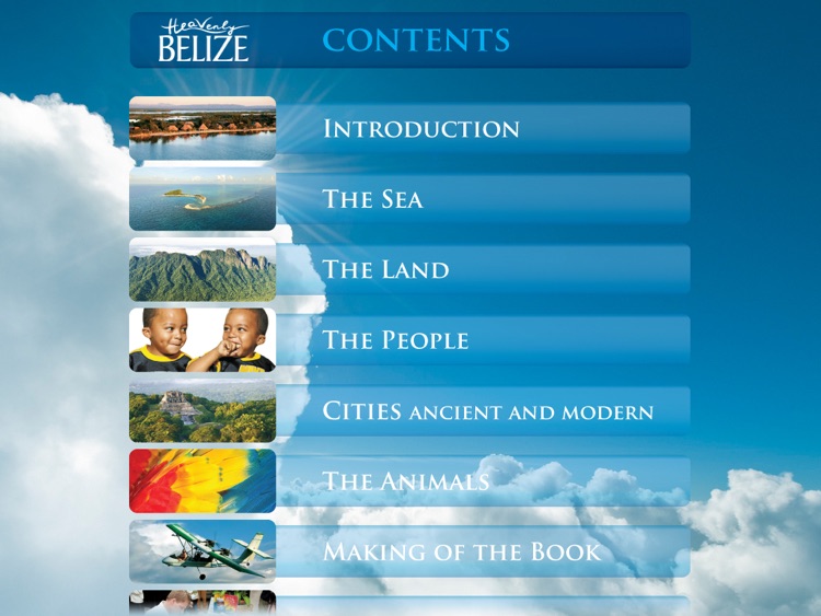 Heavenly Belize for iPad