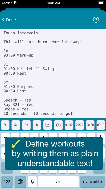 Ultra Intervals Workout Timer