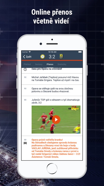 Liga živě screenshot-6