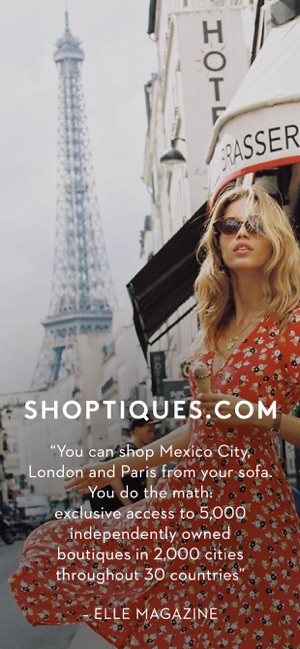 Shoptiques. Shop local stores.