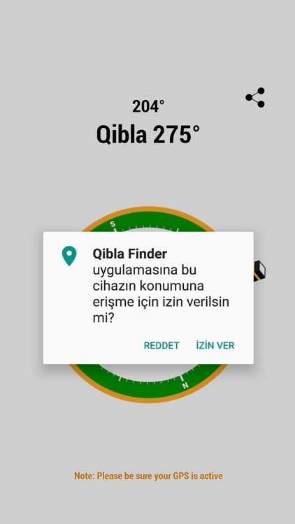 Simple Qibla Finder