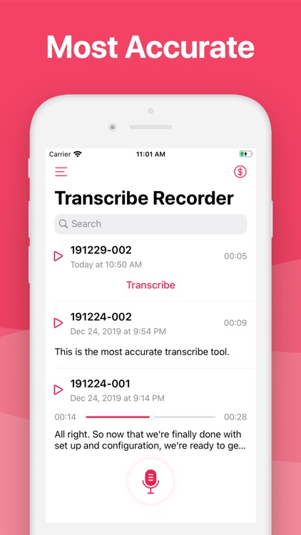 Transcribe Recorder - Memo