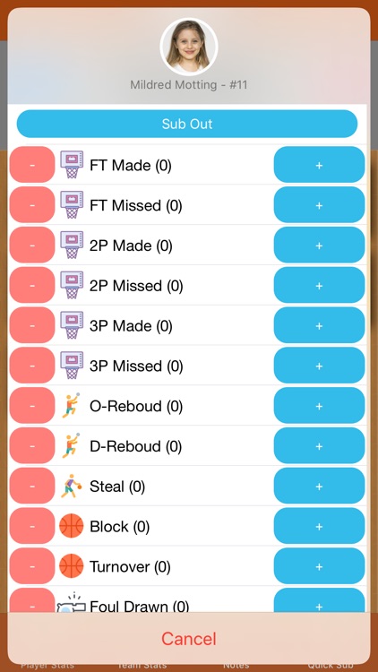 Basketball Stat Recorder 3000 screenshot-3