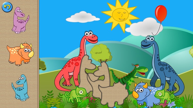 Dinosaur Games Puzzle for Kids