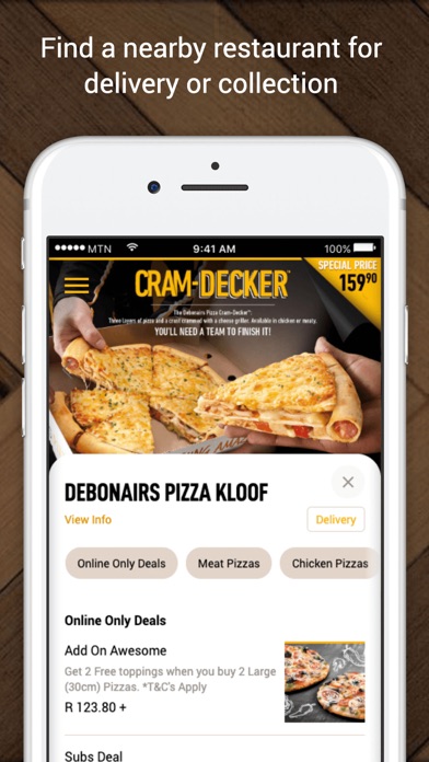 Debonairs Pizza Namibia screenshot 2