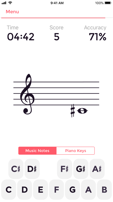 Music Tutor Plus Screenshot 1