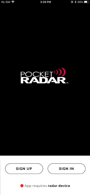 Pocket Radar