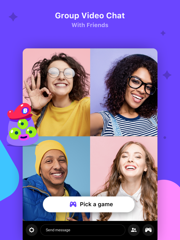 iPad Image of Bunch Group Video Chat & Games