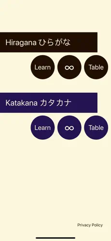 Screenshot 1 Kana School: Japanese Letters iphone