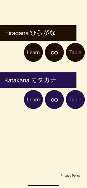 Kana School: Japanese Letters