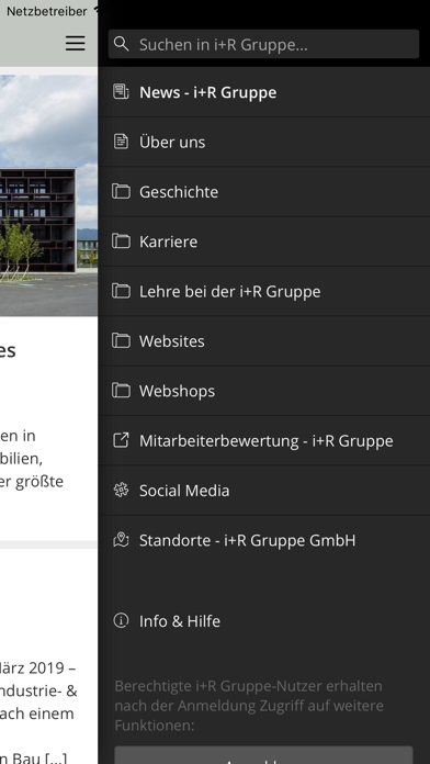 i+R Gruppe screenshot 2