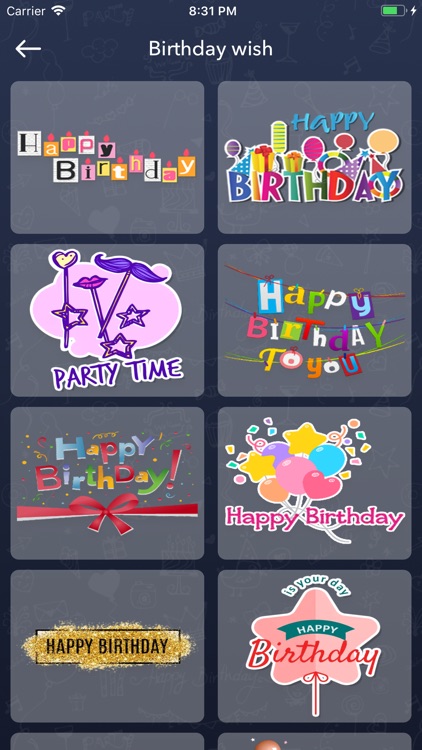 Birthday Wishes Maker screenshot-6