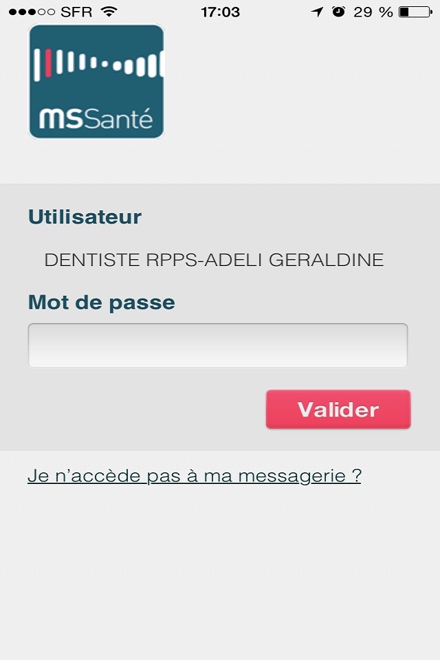 MSSanté screenshot 4