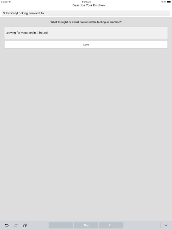 Screenshot #6 pour Emotions Tracker Dr. Grif