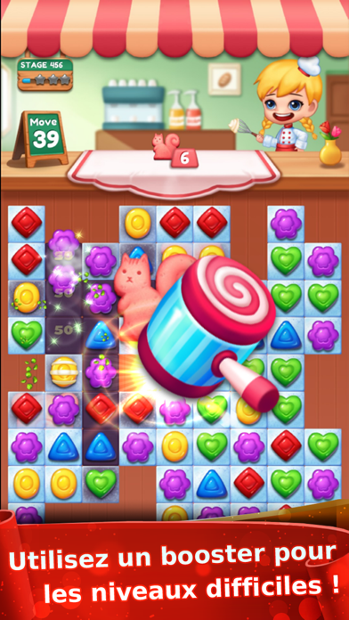 Sweet Candy POP Match 3 PuzzleCapture d'écran de 3
