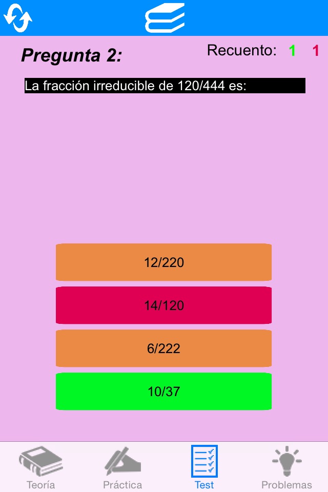 Fracciones Editex screenshot 4