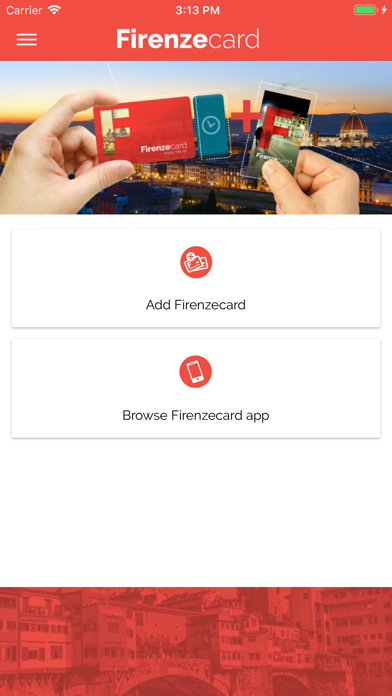 Firenzecard app screenshot 2