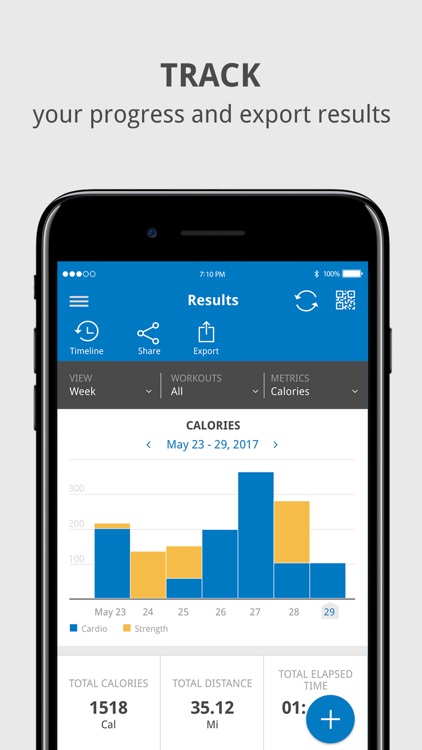 LFconnect – Workout Tracking