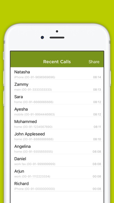 UAE Dialer:Hello Five Card screenshot 4