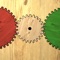 The rules are easy, just move the light gears and connect them with the red gears so that everything rotates