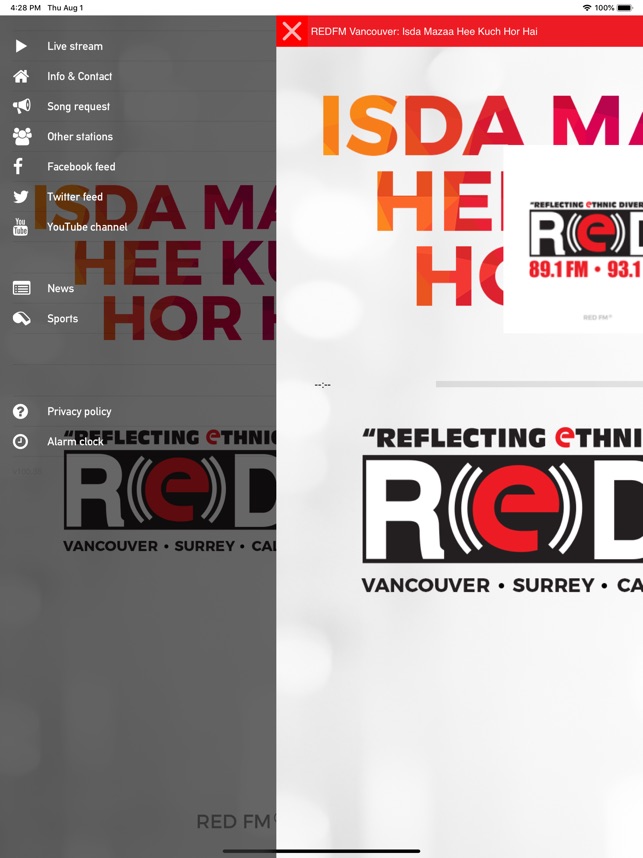 Redfm Canada On The App Store