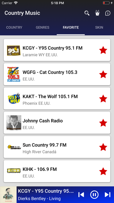 iCountry Music Radio screenshot 3