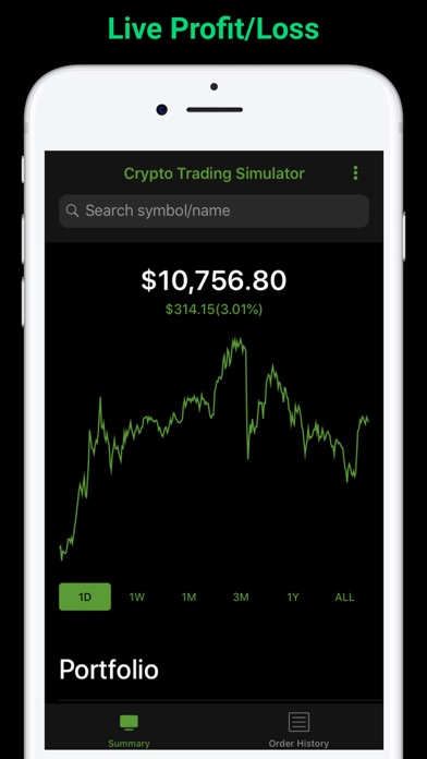 CryptoSim: Market Simulator screenshot 2