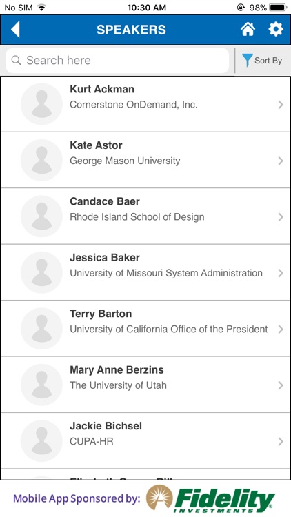 CUPA-HR Events screenshot-5