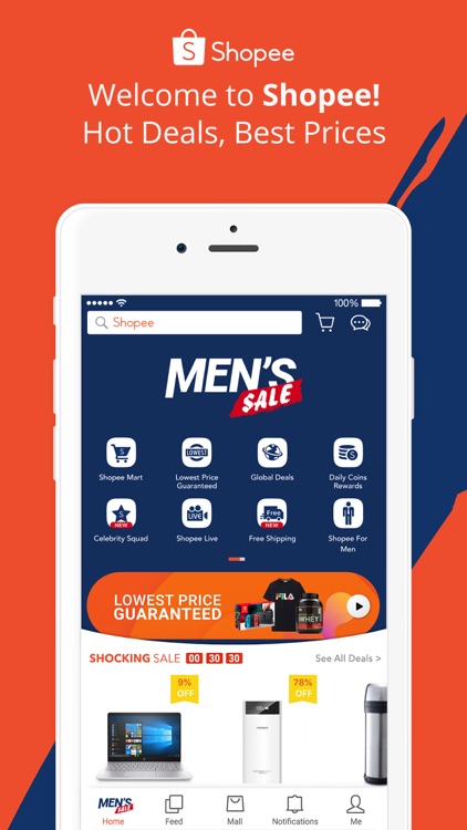 Shopee: Men's Sale screenshot-0