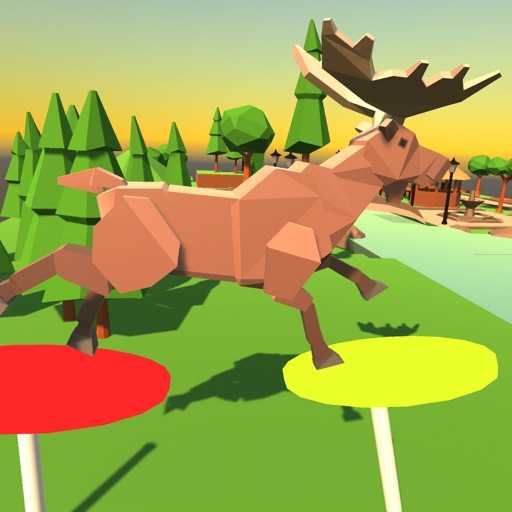 jumping crazy animals iOS App