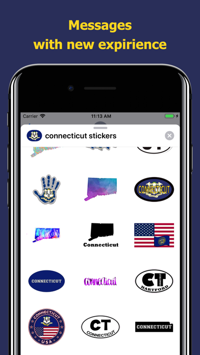 Connecticut emoji & stickers screenshot 3