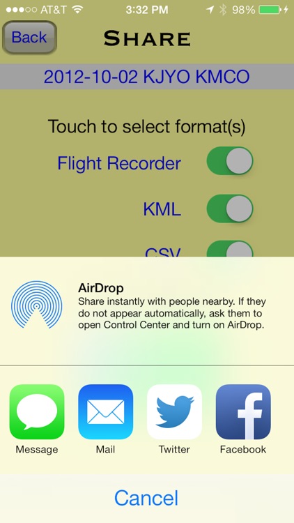 CFI Tools Flight Recorder