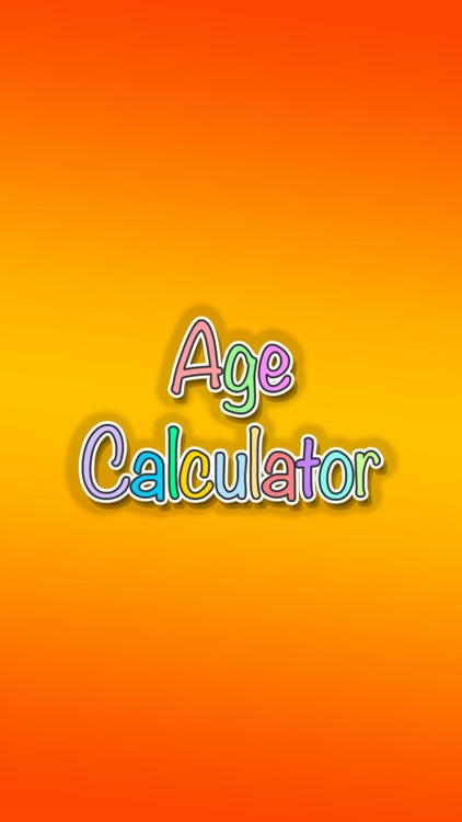 Age Calculator - Get your Age