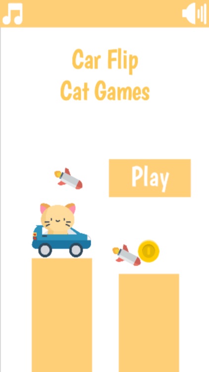 Car Flip Cat Games