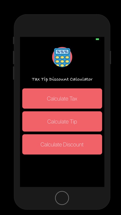 Tax Tip Discount Calculator screenshot-0