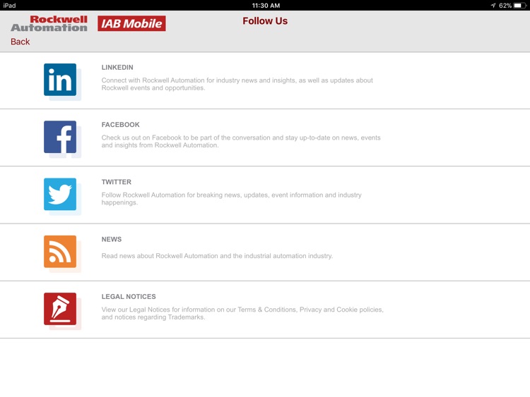 Rockwell Automation IAB Mobile screenshot-4