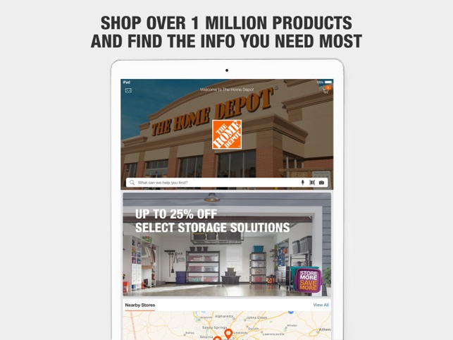 The Home Depot On The App Store