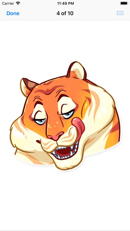 Amur Tiger Stickers screenshot-5